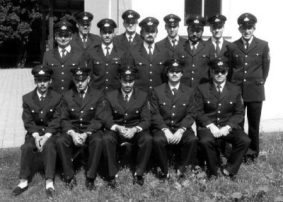 Aktive Feuerwehrmitglieder Talling 1990